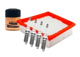 Kit De Bujías Iridio, Filtro De Aire Y Filtro Para Aceite Sintético (6 Piezas)