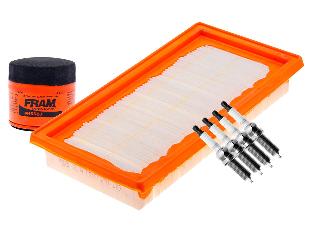 Kit De Bujías Iridio, Filtro De Aire Y Filtro De Aceite (6 Piezas)