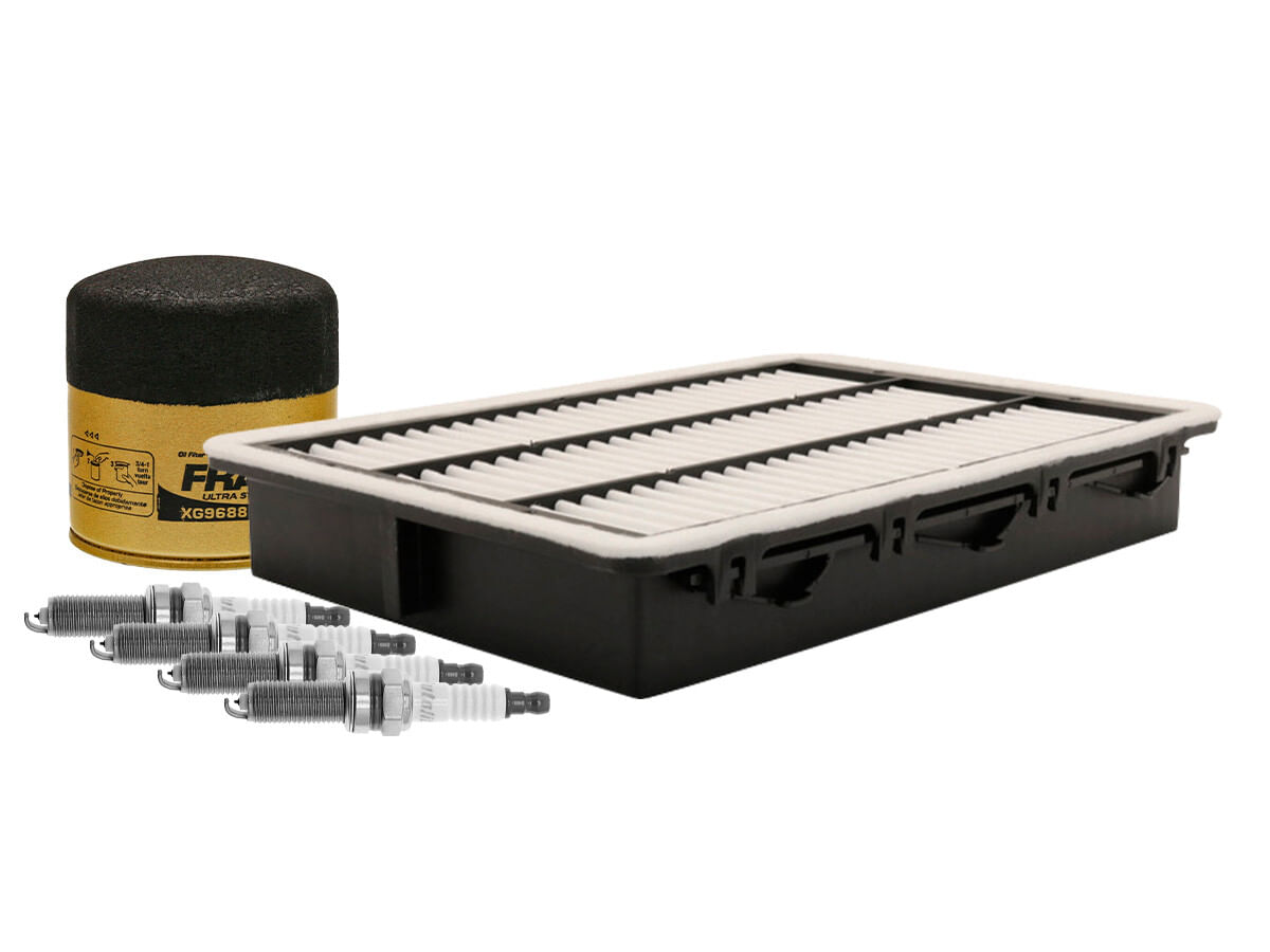 Kit De Bujías Iridio, Filtro De Aire Y Filtro Para Aceite Sintético (6 Piezas)
