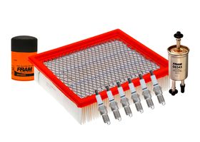 Kit De Bujías Cobre, Filtro De Aire, Filtro De Aceite Y Filtro De Combustible (9 Piezas)