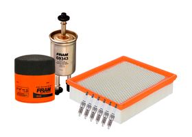 Kit De Bujías Cobre, Filtro De Aire, Filtro De Aceite Y Filtro De Combustible (9 Piezas)