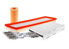 Kit De Bujías Cobre, Filtro De Aire, Filtro De Aceite Y Filtro De Cabina (8 Piezas)