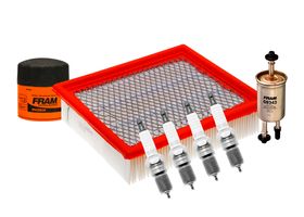 Kit De Bujías Iridio, Filtro De Aire, Filtro De Aceite Y Filtro De Combustible (7 Piezas)