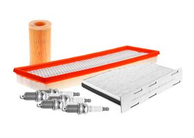 Kit De Bujías Iridio, Filtro De Aire, Filtro De Aceite Y Filtro De Cabina (8 Piezas)