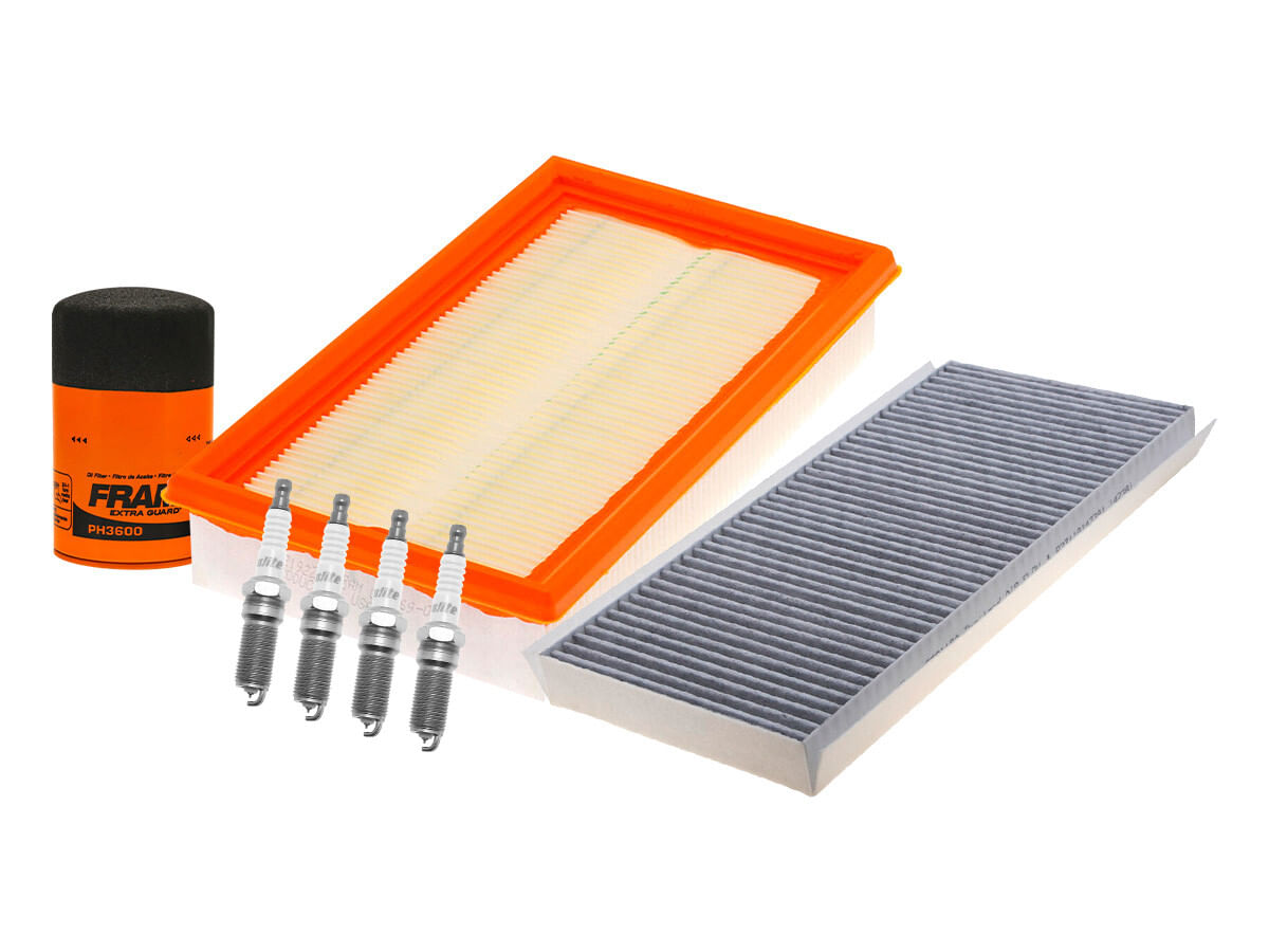 Kit De Bujías Iridio, Filtro De Aire, Filtro De Aceite Y Filtro De Cabina (7 Piezas)