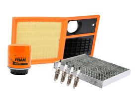 Kit De Bujías Cobre, Filtro De Aire, Filtro De Aceite Y Filtro De Cabina (7 Piezas)