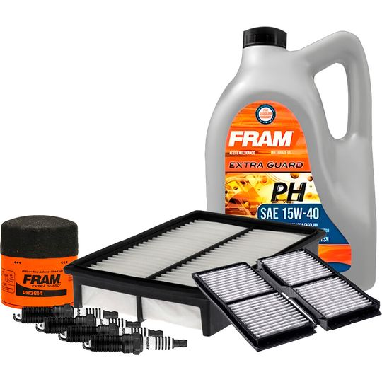 fram-autolite-kit-de-afinacion-con-aceite-15w40-mineral-bujias-platino-y-3-filtros-8-piezas-mazda-3-2010-2013-3-l4-2-0l-l4-2-3l-l4-2-5l-0