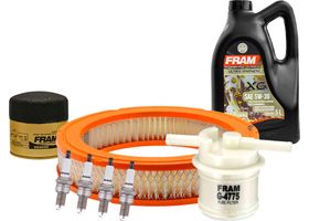 Kit De Afinación Con Aceite 5W30 Sintético, Bujías Cobre Y 3 Filtros (8 Piezas)