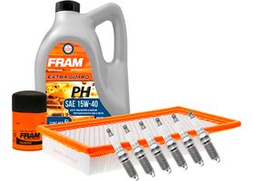Kit De Afinación Con Aceite 15W40 Mineral, Bujías Iridio Y 2 Filtros (9 Piezas)