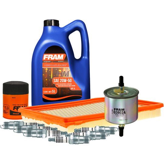 fram-autolite-kit-de-afinacion-con-aceite-20w50-mineral-bujias-cobre-y-3-filtros-10-piezas-mazda-b4000-1994-b4000-v6-4-0l-0