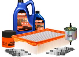 Kit De Afinación Con Aceite 20W50 Mineral, Bujías Platino Y 3 Filtros (11 Piezas)