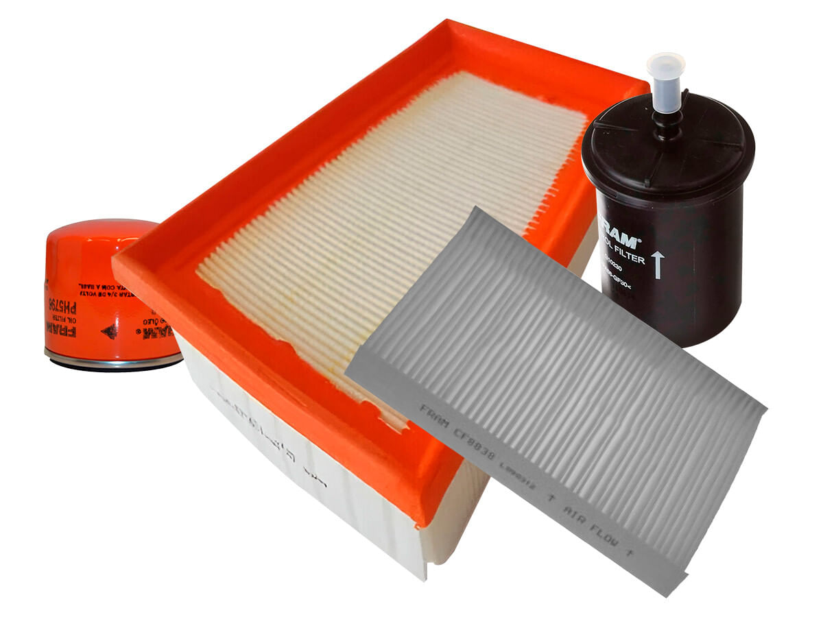 Kit De Filtro De Aire, Filtro De Aceite, Filtro De Combustible Y Filtro De Cabina (4 Piezas)