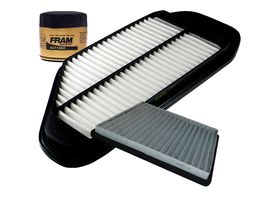 Kit De Filtro De Aire, Filtro De Aceite Sintético Y Filtro De Cabina (3 Piezas)