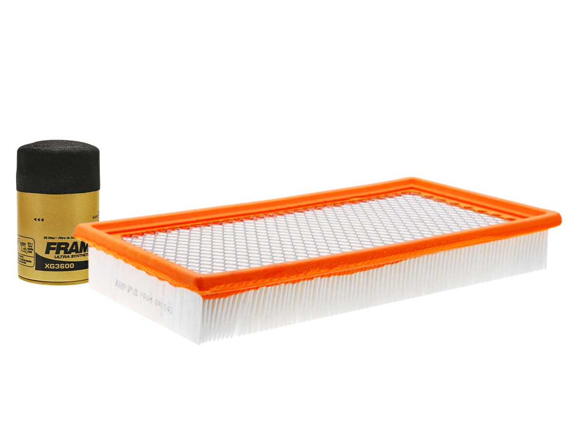 Kit De Filtro De Aire Y Filtro De Aceite Sintético (2 Piezas)