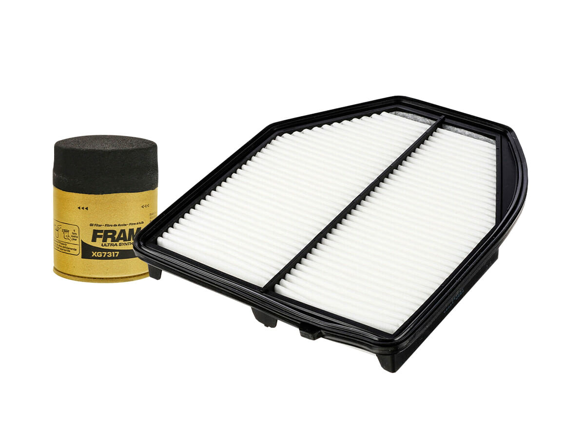 Kit De Filtro De Aire Y Filtro De Aceite Sintético (2 Piezas)