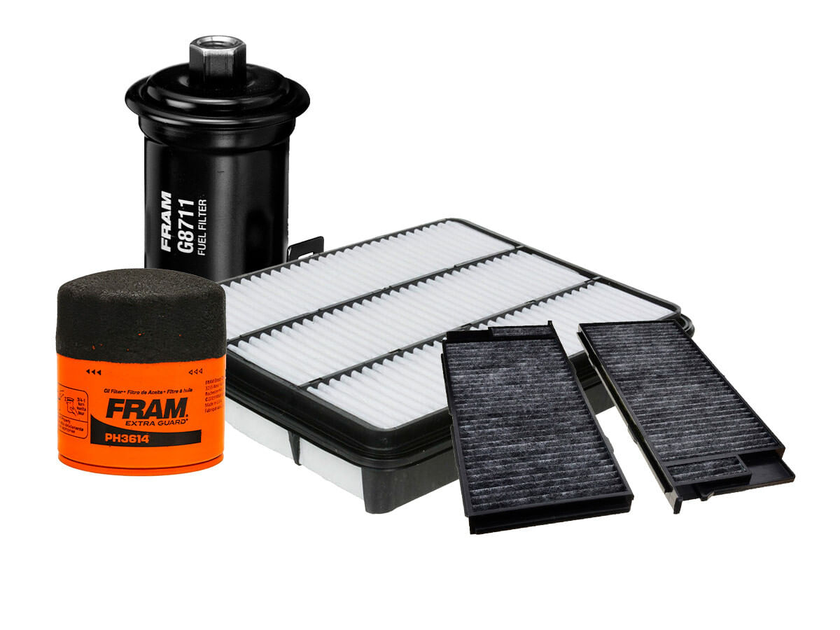 Kit De Filtro De Aire, Filtro De Aceite, Filtro De Combustible Y Filtro De Cabina (4 Piezas)