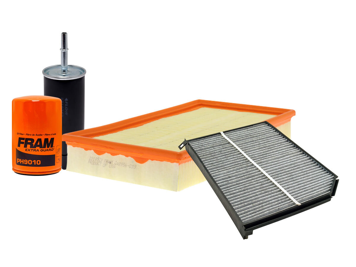 Kit De Filtro De Aire, Filtro De Aceite, Filtro De Combustible Y Filtro De Cabina (4 Piezas)