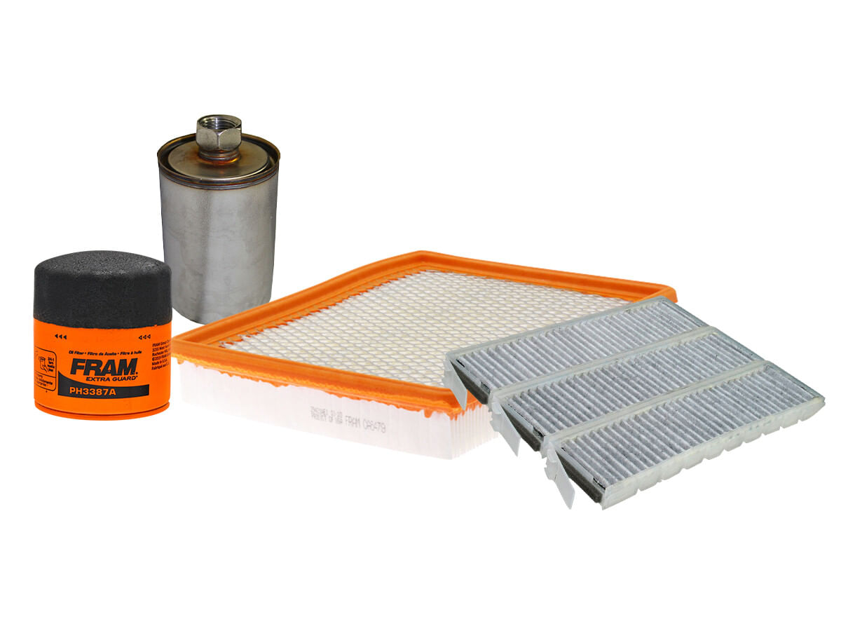 Kit De Filtro De Aire, Filtro De Aceite, Filtro De Combustible Y Filtro De Cabina (4 Piezas)