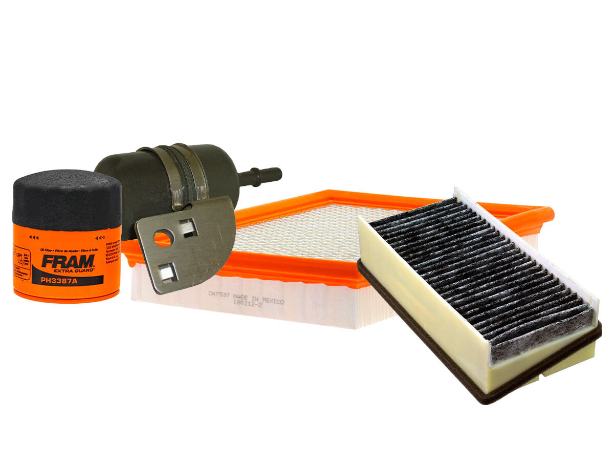 Kit De Filtro De Aire, Filtro De Aceite, Filtro De Combustible Y Filtro De Cabina (4 Piezas)