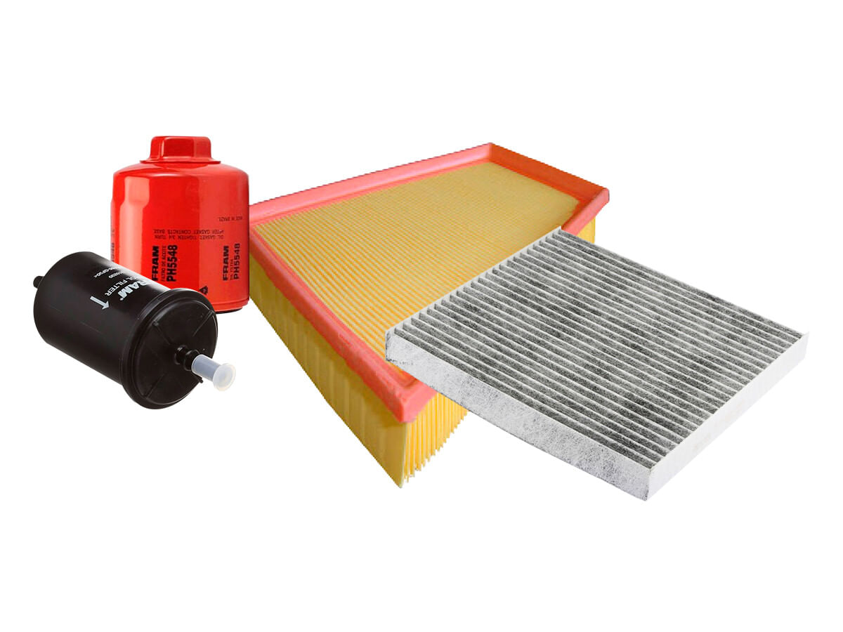 Kit De Filtro De Aire, Filtro De Aceite, Filtro De Combustible Y Filtro De Cabina (4 Piezas)