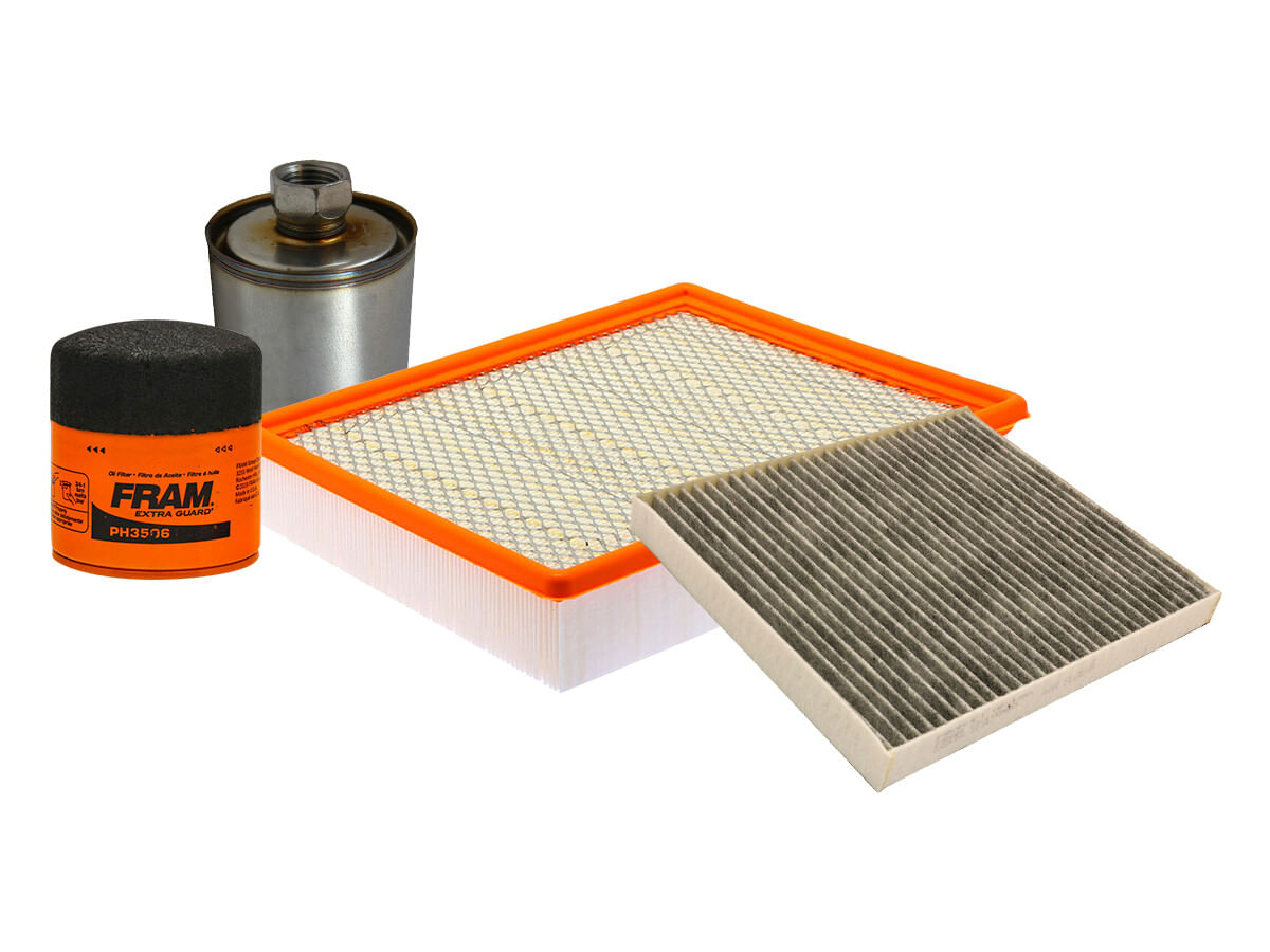 Kit De Filtro De Aire, Filtro De Aceite, Filtro De Combustible Y Filtro De Cabina (4 Piezas)