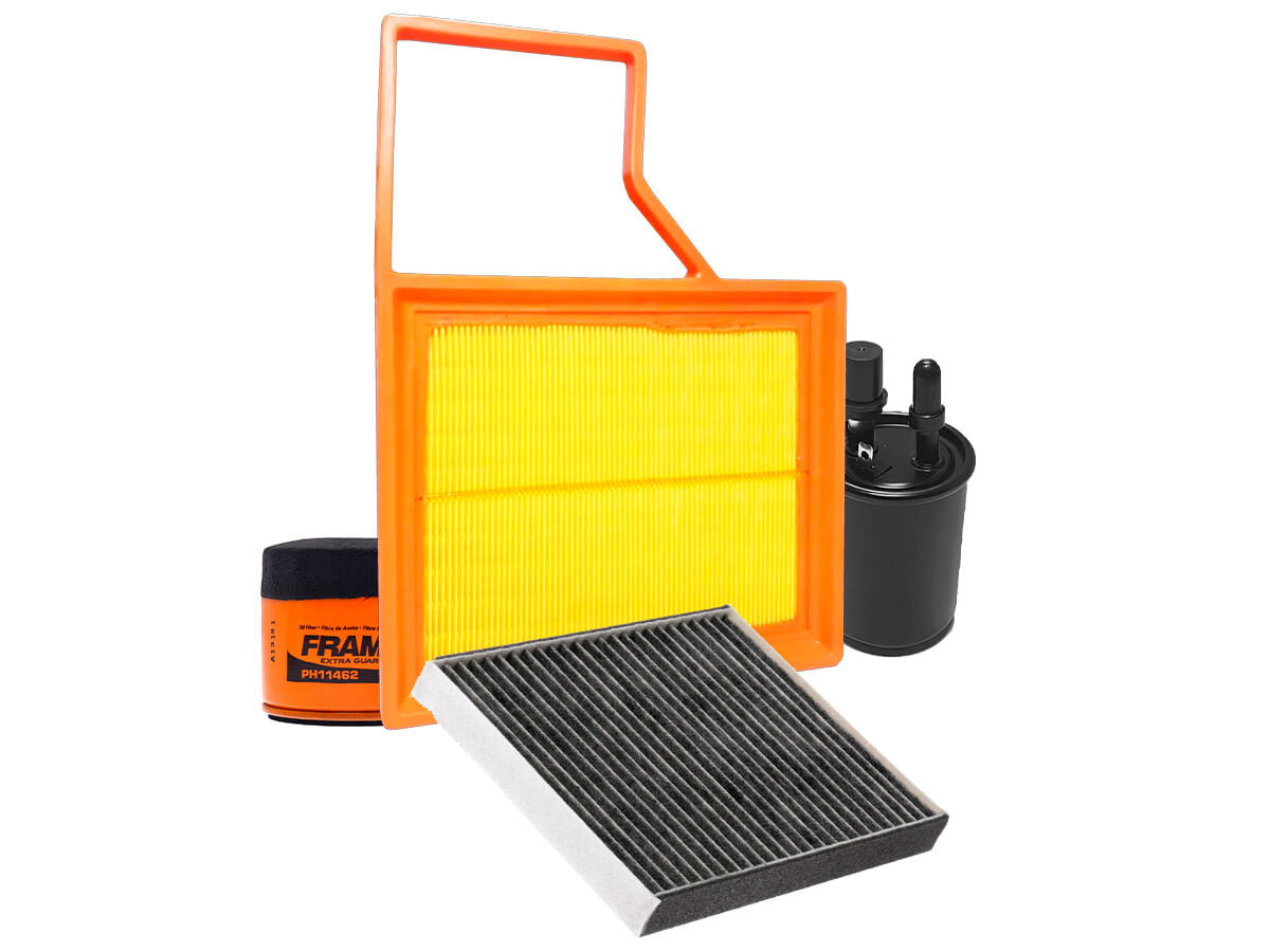 Kit De Filtro De Aire, Filtro De Aceite, Filtro De Combustible Y Filtro De Cabina (4 Piezas)