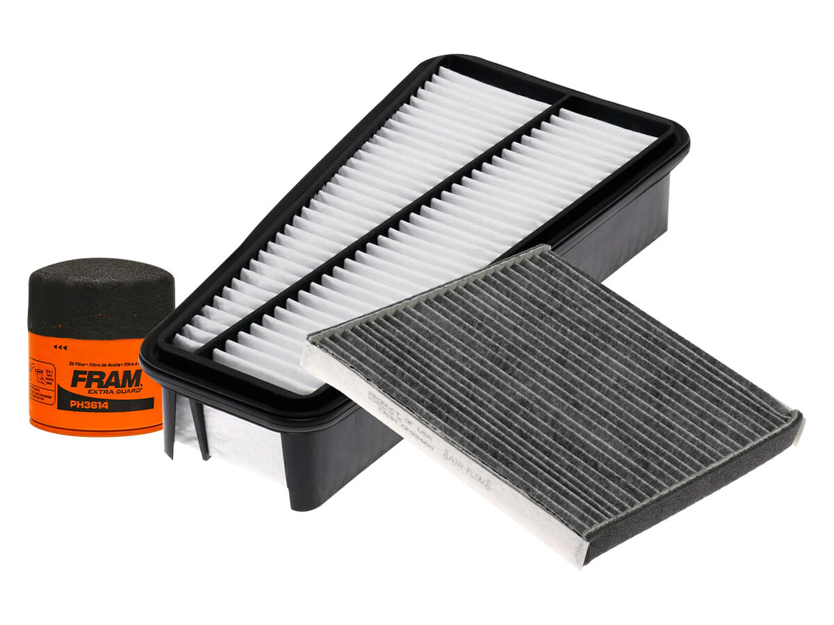 Kit De Filtro De Aire, Filtro De Aceite Y Filtro De Cabina (3 Piezas)