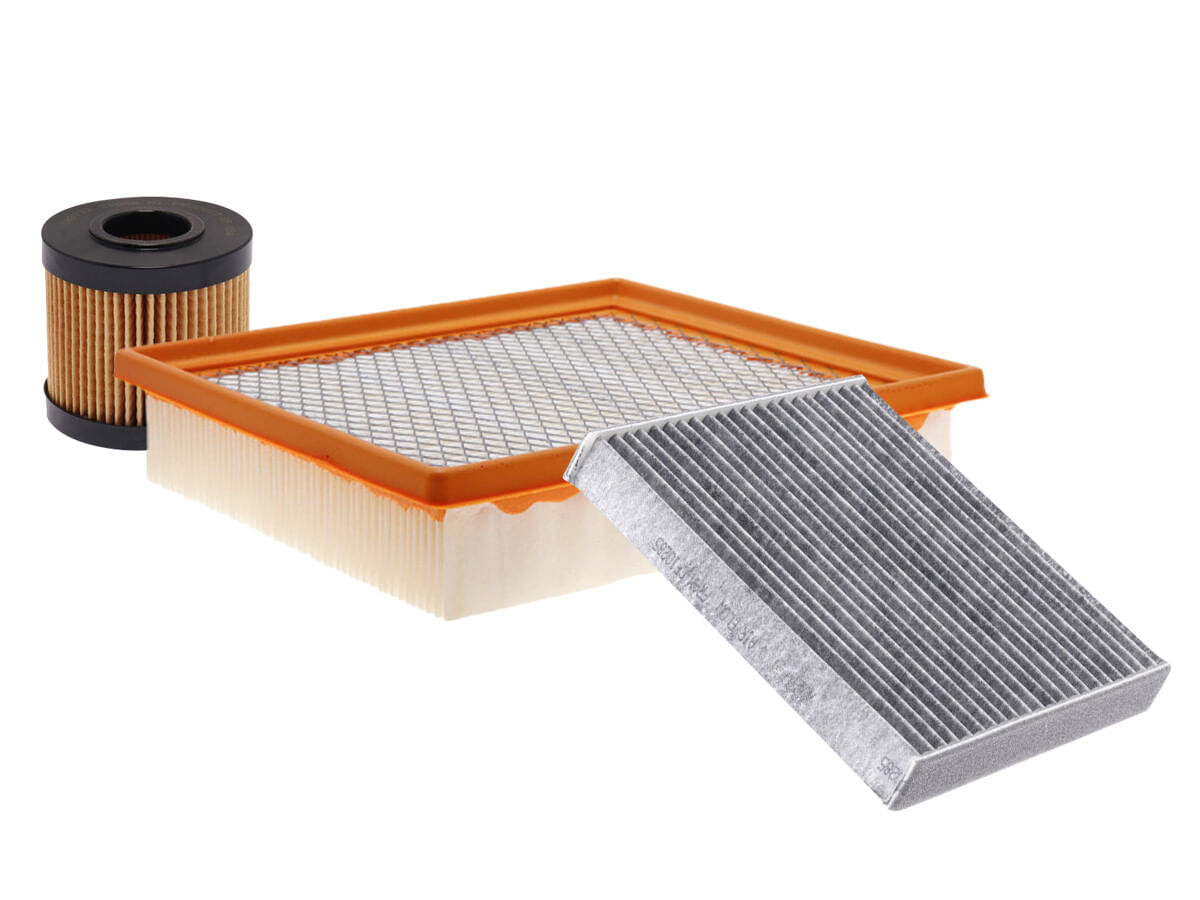 Kit De Filtro De Aire, Filtro De Aceite Y Filtro De Cabina (3 Piezas)