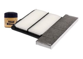 Kit De Filtro De Aire, Filtro De Aceite Sintético Y Filtro De Cabina (3 Piezas)