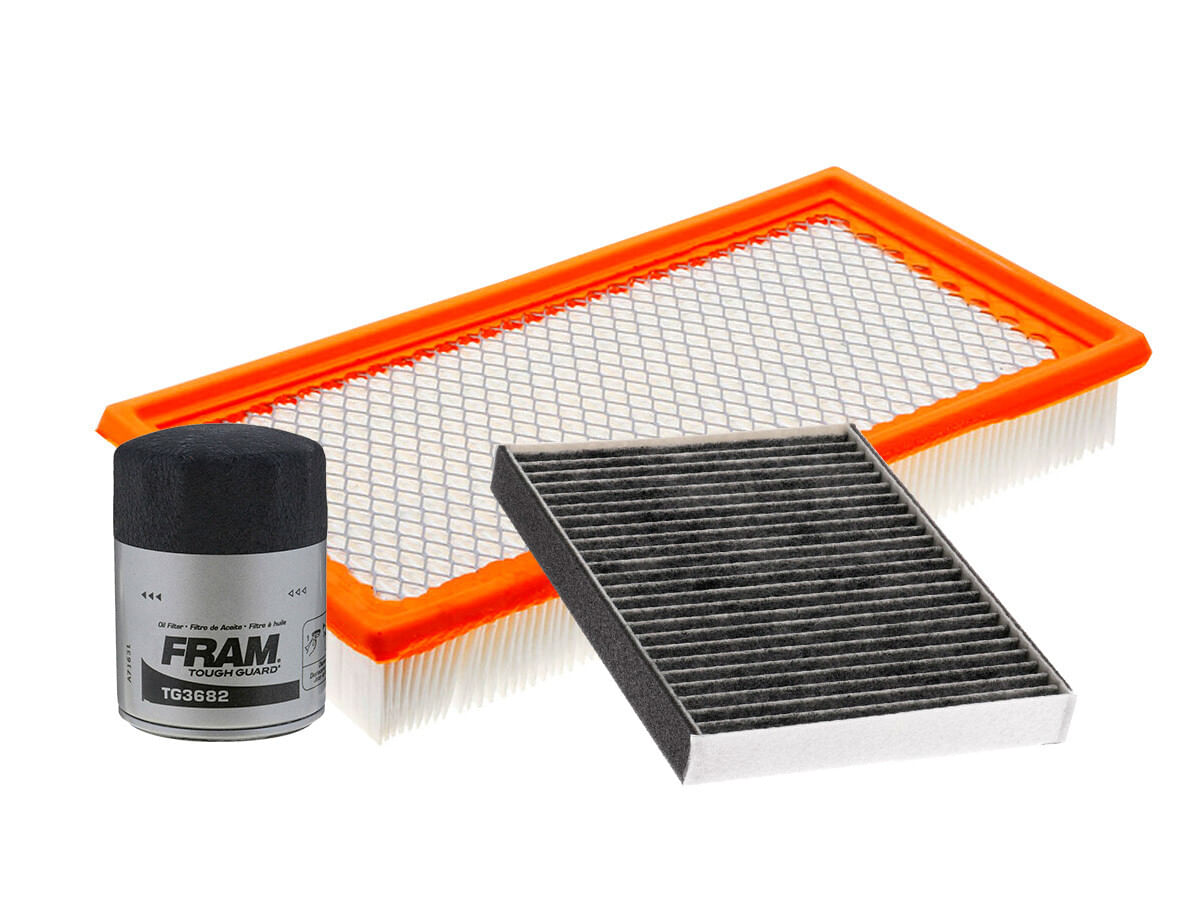 Kit De Filtro De Aire, Filtro De Aceite Y Filtro De Cabina (3 Piezas)