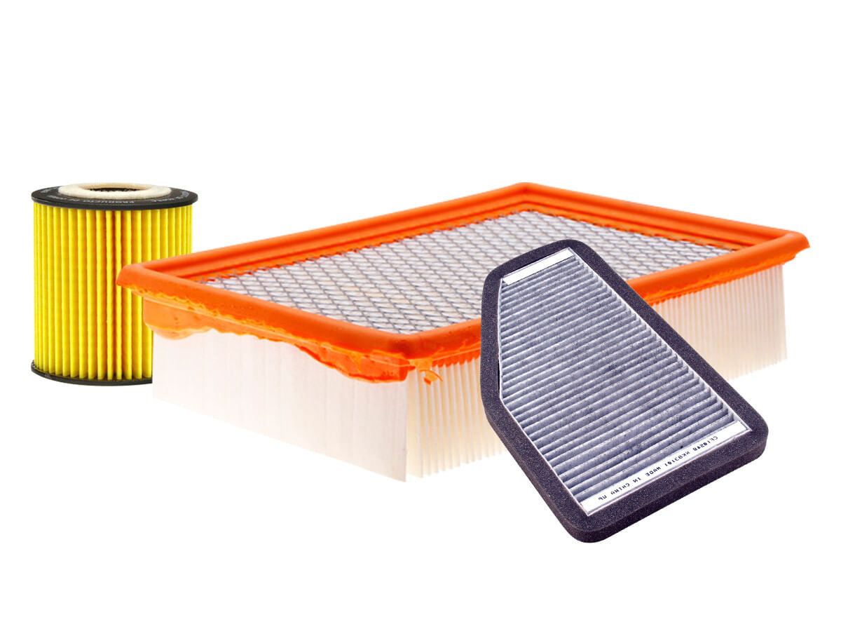 Kit De Filtro De Aire, Filtro De Aceite Y Filtro De Cabina (3 Piezas)