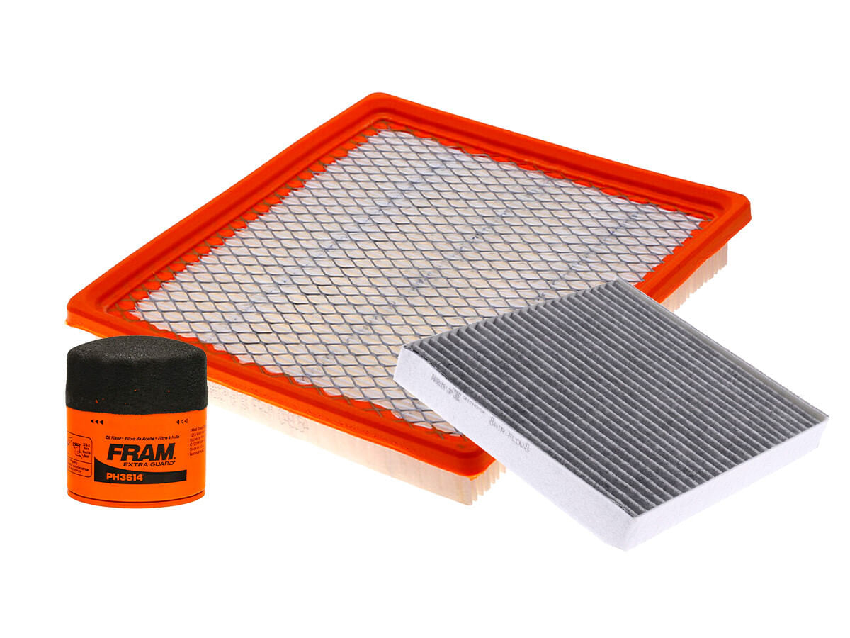 Kit De Filtro De Aire, Filtro De Aceite Y Filtro De Cabina (3 Piezas)