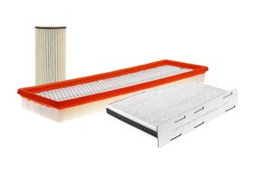 Kit De Filtro De Aire, Filtro De Aceite Sintético Y Filtro De Cabina (3 Piezas)