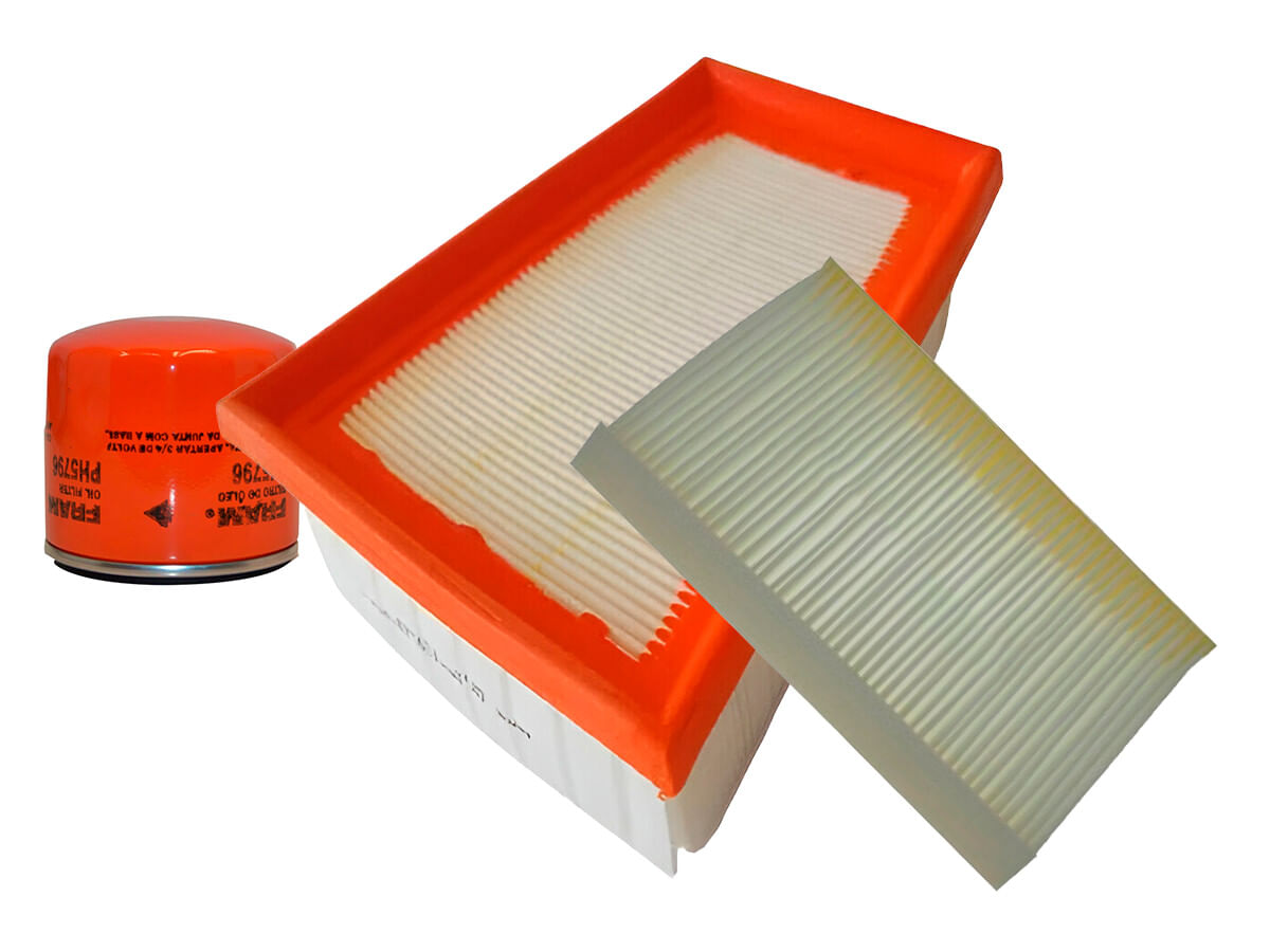 Kit De Filtro De Aire, Filtro De Aceite Y Filtro De Cabina (3 Piezas)