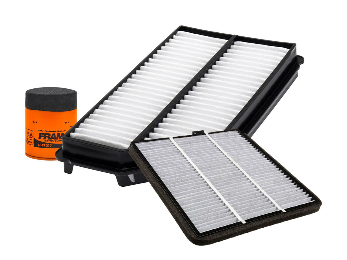 Kit De Filtro De Aire, Filtro De Aceite Y Filtro De Cabina (3 Piezas)