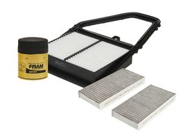 Kit De Filtro De Aire, Filtro De Aceite Sintético Y Filtro De Cabina (3 Piezas)
