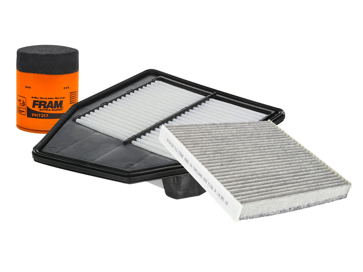 Kit De Filtro De Aire, Filtro De Aceite Y Filtro De Cabina (3 Piezas)