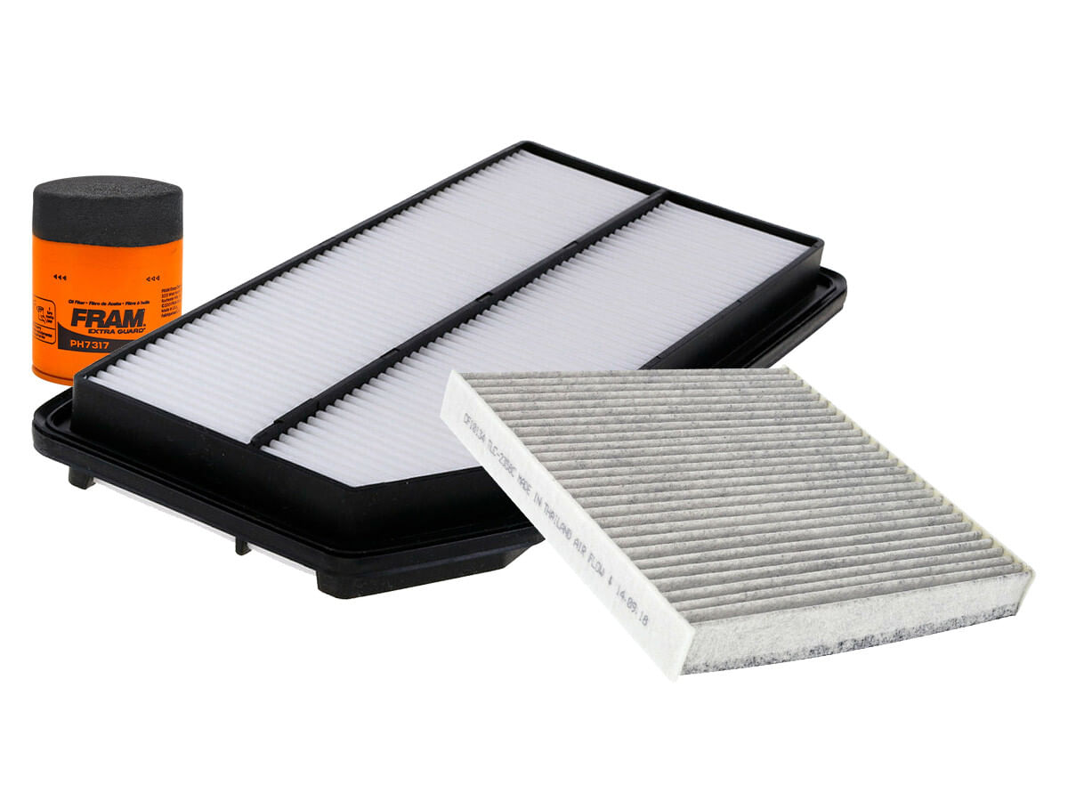 Kit De Filtro De Aire, Filtro De Aceite Y Filtro De Cabina (3 Piezas)