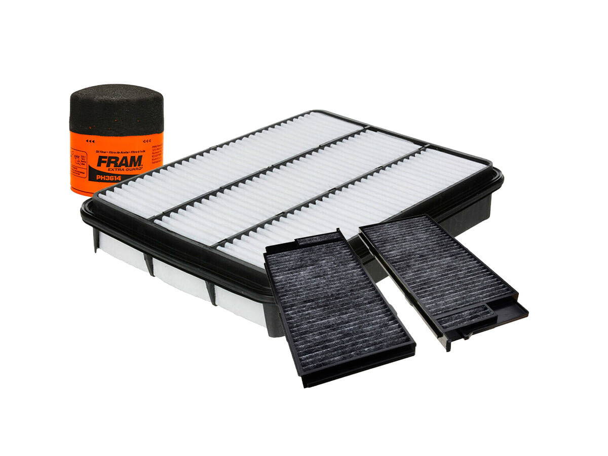 Kit De Filtro De Aire, Filtro De Aceite Y Filtro De Cabina (3 Piezas)