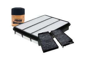 Kit De Filtro De Aire, Filtro De Aceite Sintético Y Filtro De Cabina (3 Piezas)