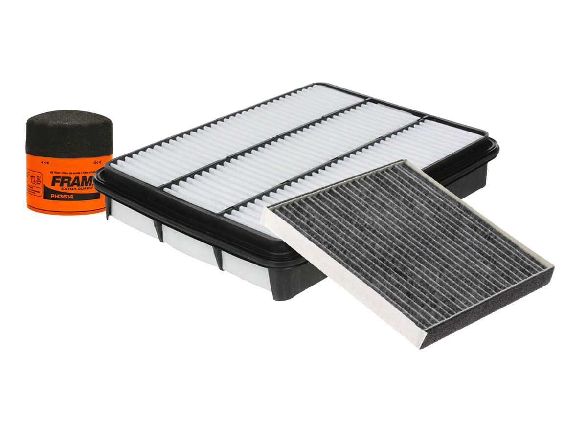 Kit De Filtro De Aire, Filtro De Aceite Y Filtro De Cabina (3 Piezas)