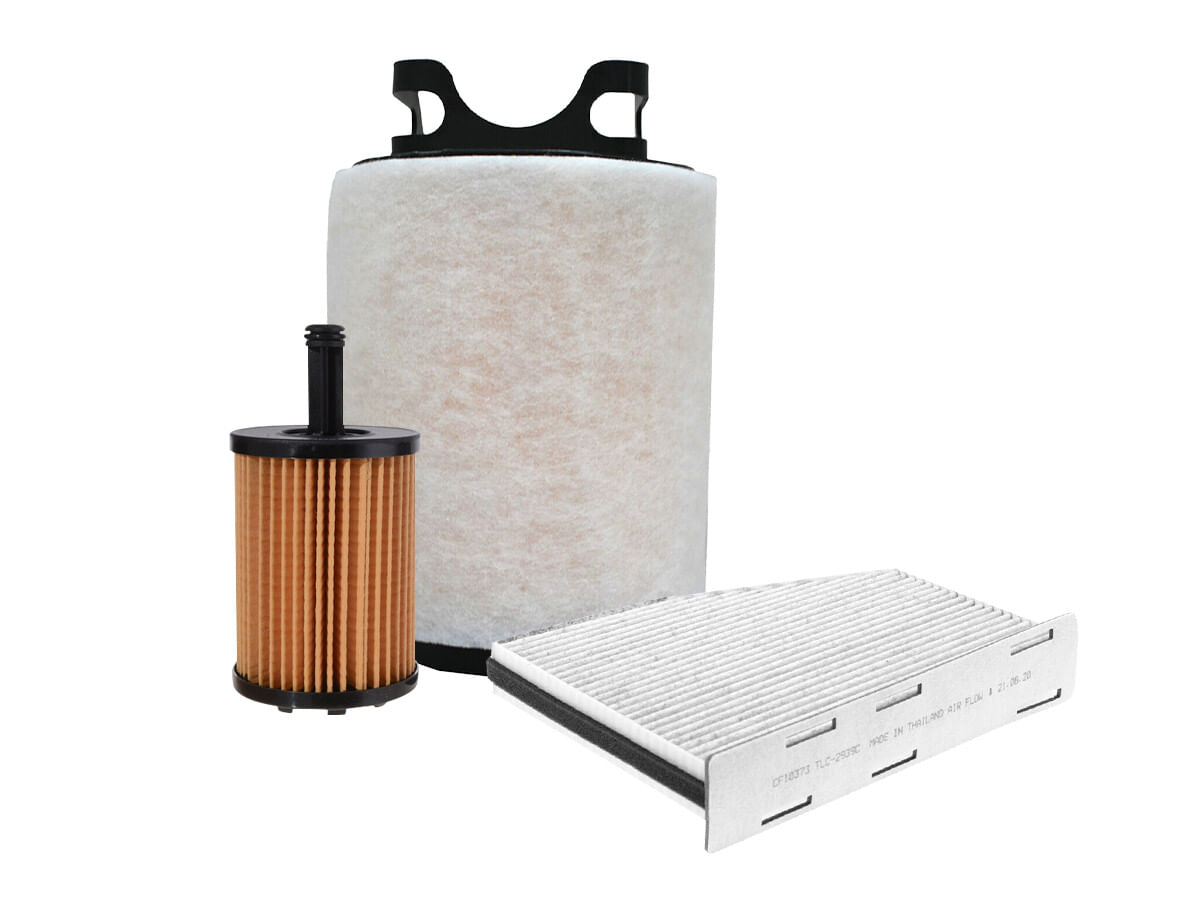 Kit De Filtro De Aire, Filtro De Aceite Y Filtro De Cabina (3 Piezas)
