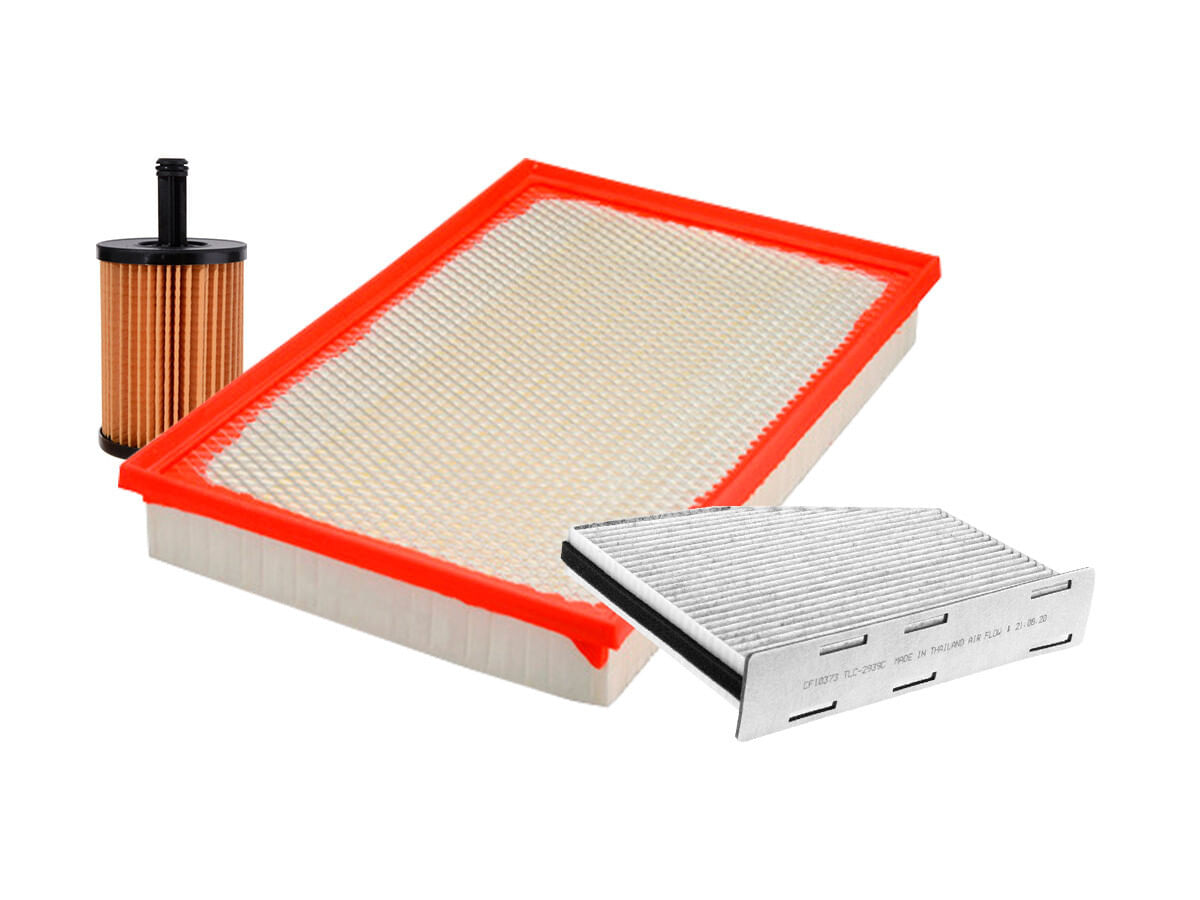 Kit De Filtro De Aire, Filtro De Aceite Y Filtro De Cabina (3 Piezas)