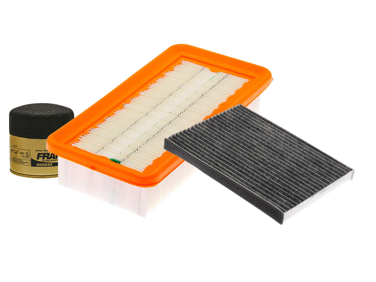 Kit De Filtro De Aire, Filtro De Aceite Sintético Y Filtro De Cabina (3 Piezas)