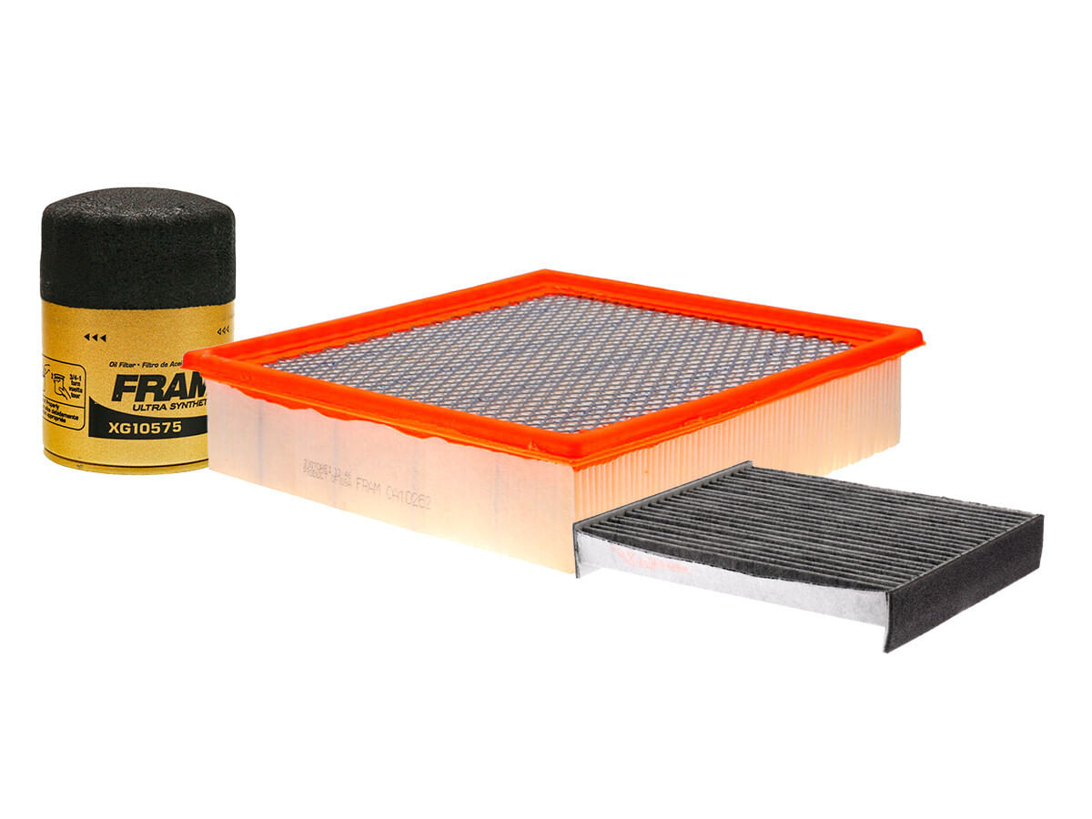 Kit De Filtro De Aire, Filtro De Aceite Sintético Y Filtro De Cabina (3 Piezas)