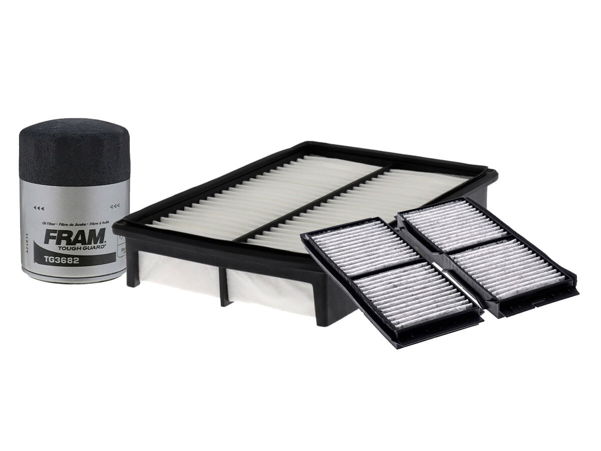 Kit De Filtro De Aire, Filtro De Aceite Y Filtro De Cabina (3 Piezas)