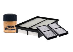 Kit De Filtro De Aire, Filtro De Aceite Sintético Y Filtro De Cabina (3 Piezas)
