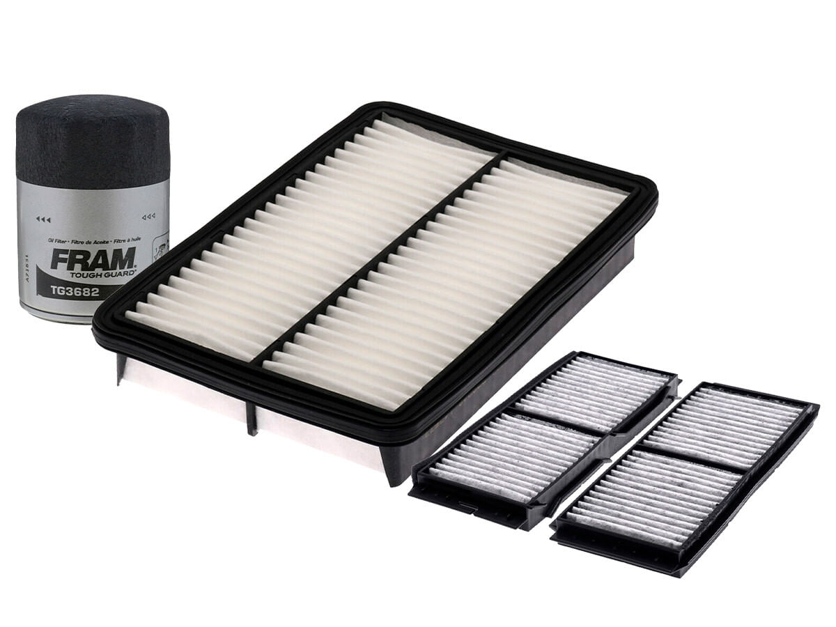 Kit De Filtro De Aire, Filtro De Aceite Y Filtro De Cabina (3 Piezas)