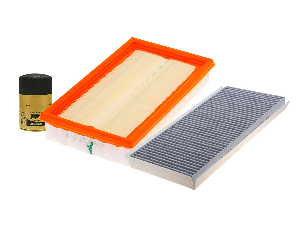 Kit De Filtro De Aire, Filtro De Aceite Sintético Y Filtro De Cabina (3 Piezas)