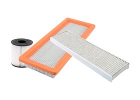 Kit De Filtro De Aire, Filtro De Aceite Sintético Y Filtro De Cabina (3 Piezas)